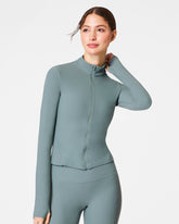 SPANXsmoothâ„¢ OnForm Full Zip Jacket | Fennel